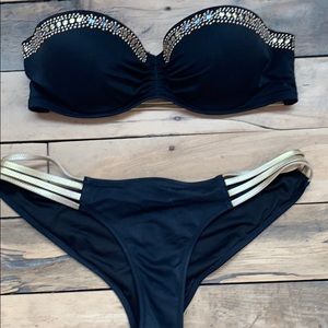 Strapless Swim Top